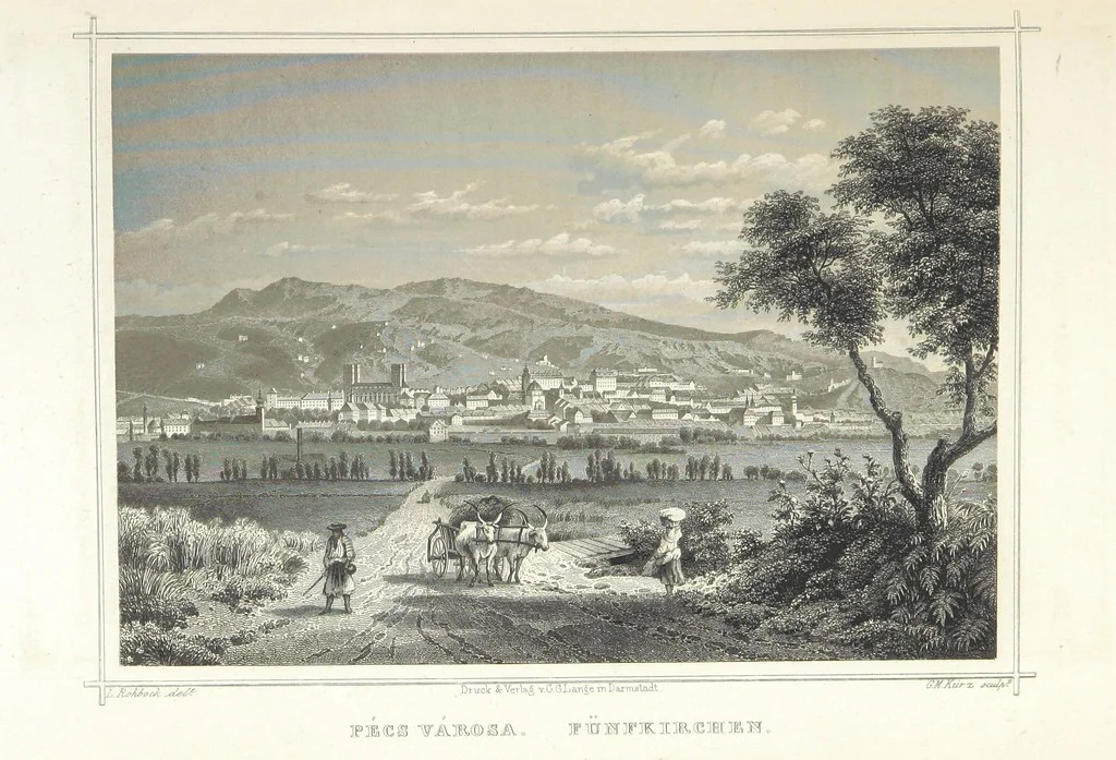 An illustration from Magyarország és Erdély eredeti képekben. Rajzolta Rohbock L., történelmi és helyirati szöveggel, irta H. J, 1860, leaf 701
