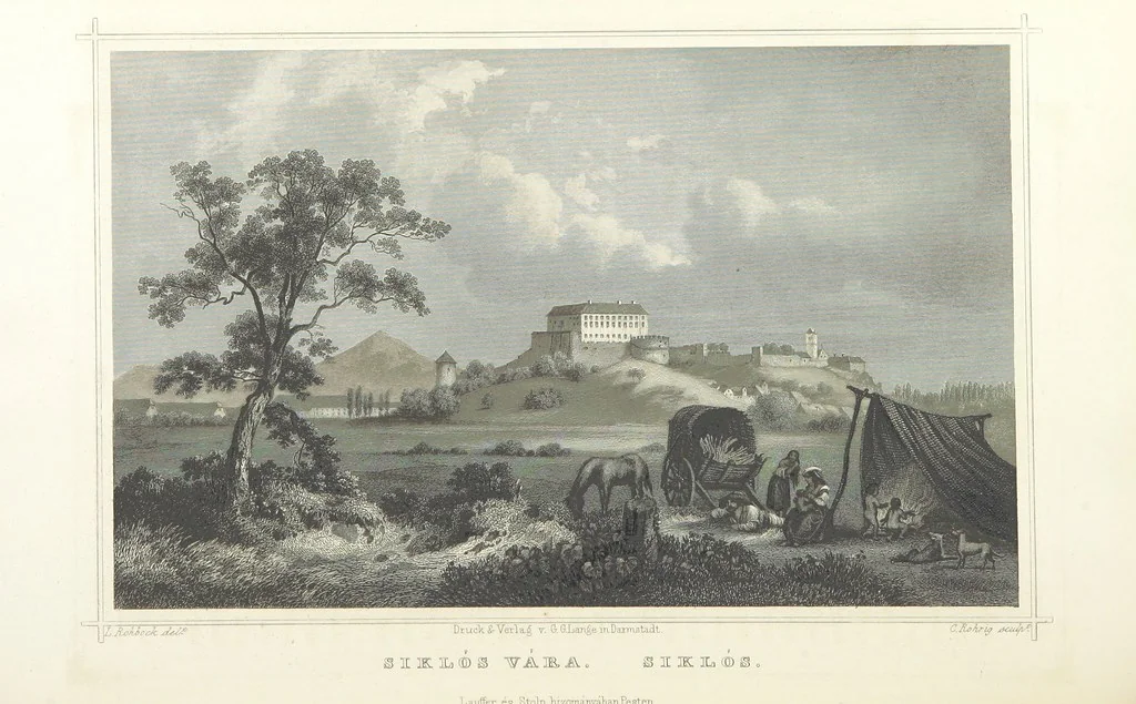 An illustration from Magyarország és Erdély eredeti képekben. Rajzolta Rohbock L., történelmi és helyirati szöveggel, irta H. J, 1860, leaf 728