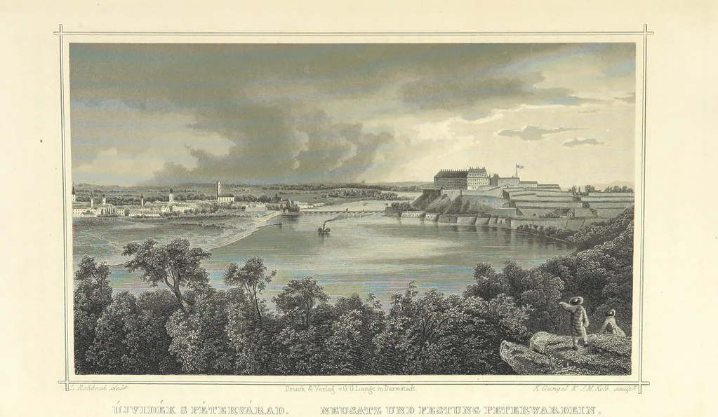 An illustration from Magyarország és Erdély eredeti képekben. Rajzolta Rohbock L., történelmi és helyirati szöveggel, irta H. J, 1860, leaf 745