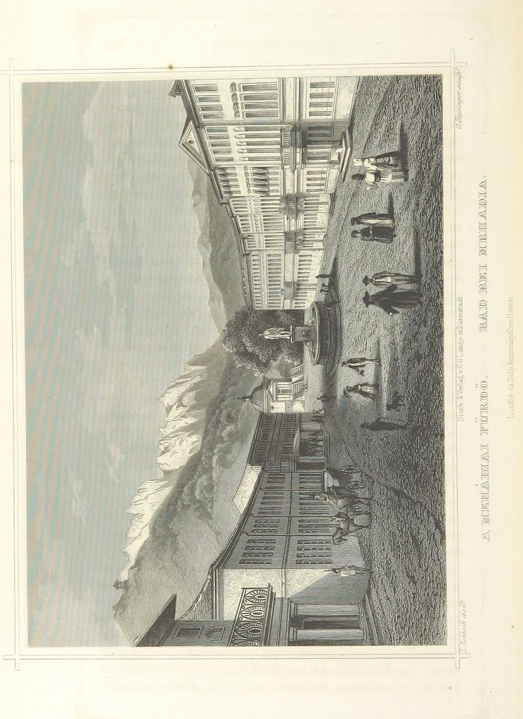 An illustration from Magyarország és Erdély eredeti képekben. Rajzolta Rohbock L., történelmi és helyirati szöveggel, irta H. J, 1860, leaf 760