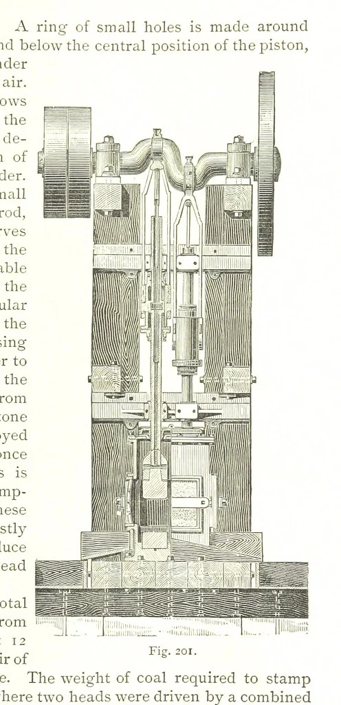 An illustration from British Mining. A treatise on the history ... and future prospect of metalliferous mines in the United Kingdom ... With ... illustrations, 1884, leaf 245