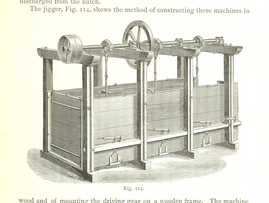 An illustration from British Mining. A treatise on the history ... and future prospect of metalliferous mines in the United Kingdom ... With ... illustrations, 1884, leaf 271