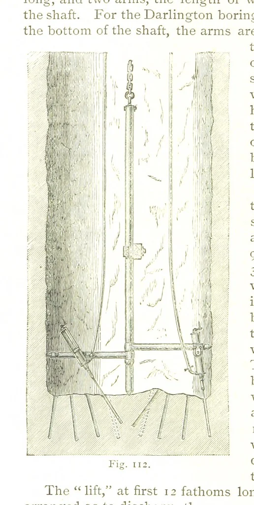 An illustration from British Mining. A treatise on the history ... and future prospect of metalliferous mines in the United Kingdom ... With ... illustrations, 1884, leaf 32