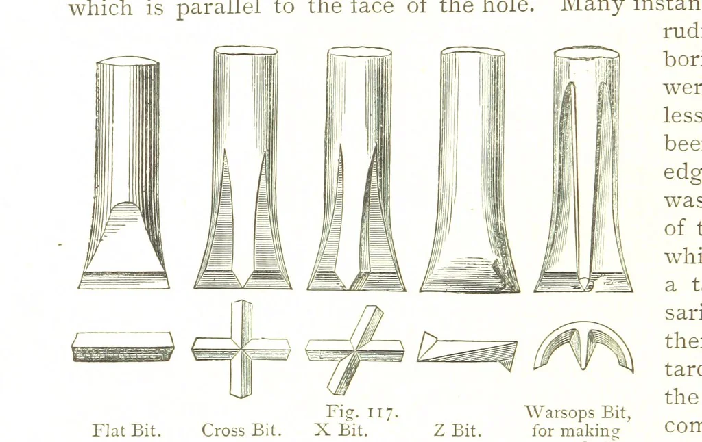 An illustration from British Mining. A treatise on the history ... and future prospect of metalliferous mines in the United Kingdom ... With ... illustrations, 1884, leaf 38