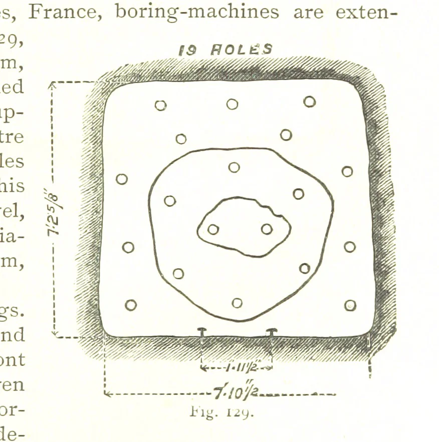 An illustration from British Mining. A treatise on the history ... and future prospect of metalliferous mines in the United Kingdom ... With ... illustrations, 1884, leaf 51