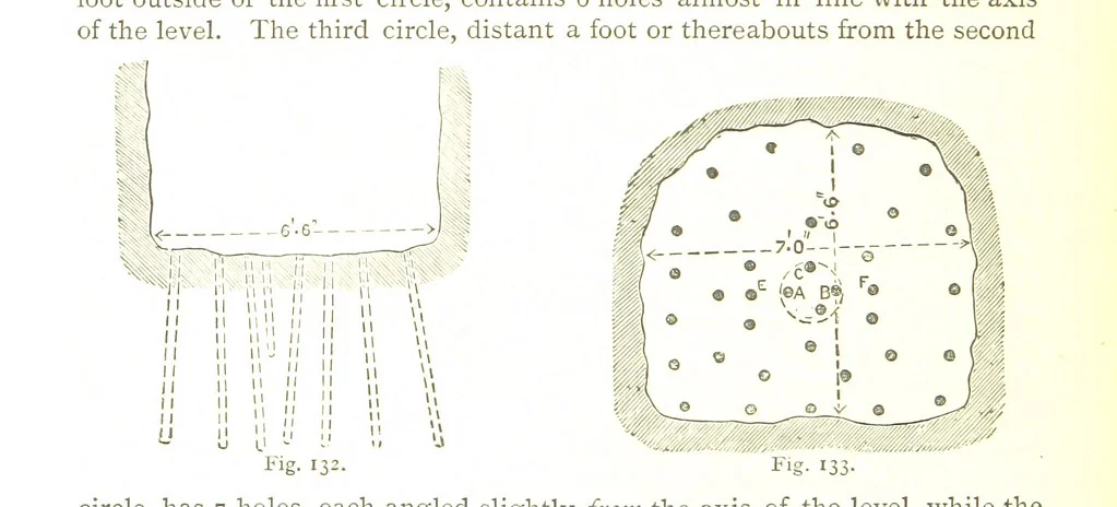 An illustration from British Mining. A treatise on the history ... and future prospect of metalliferous mines in the United Kingdom ... With ... illustrations, 1884, leaf 52