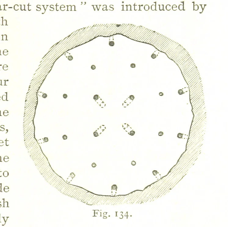 An illustration from British Mining. A treatise on the history ... and future prospect of metalliferous mines in the United Kingdom ... With ... illustrations, 1884, leaf 53