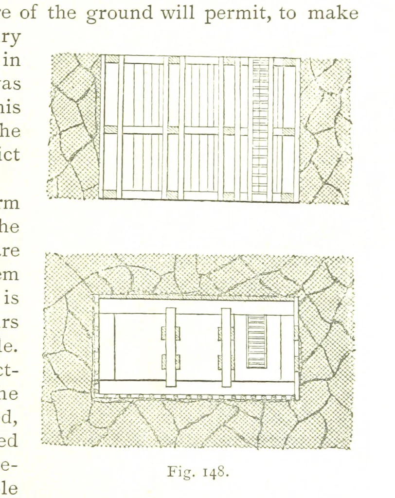 An illustration from British Mining. A treatise on the history ... and future prospect of metalliferous mines in the United Kingdom ... With ... illustrations, 1884, leaf 81
