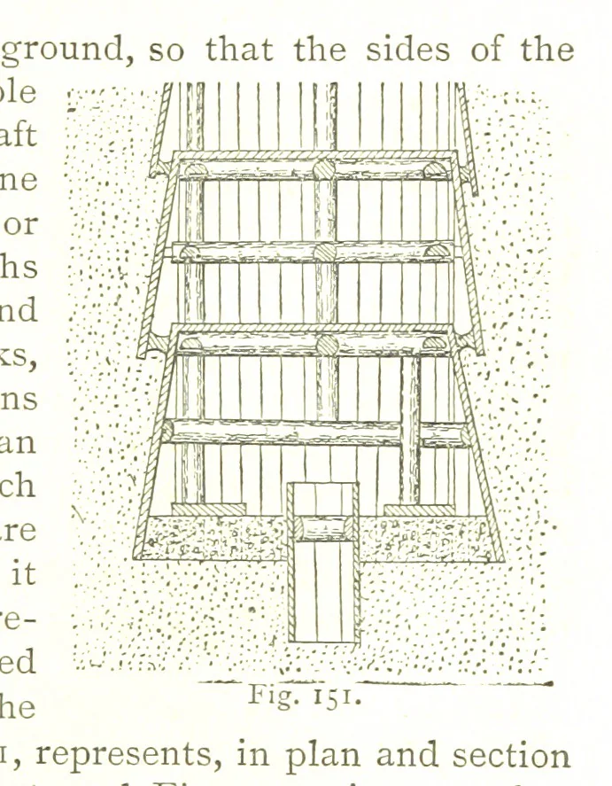 An illustration from British Mining. A treatise on the history ... and future prospect of metalliferous mines in the United Kingdom ... With ... illustrations, 1884, leaf 83