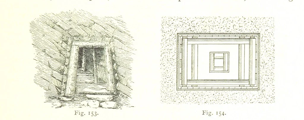 An illustration from British Mining. A treatise on the history ... and future prospect of metalliferous mines in the United Kingdom ... With ... illustrations, 1884, leaf 91