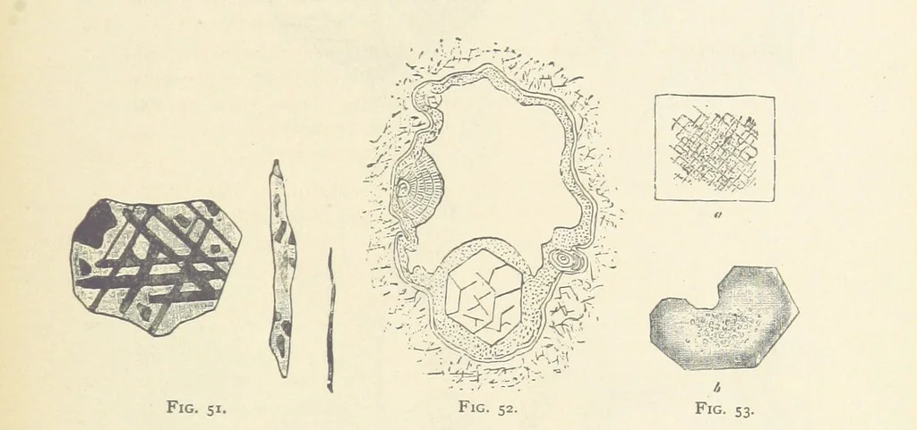 An illustration from The Determination of Rockforming Minerals ... Authorized translation from the first German edition by Erastus G. Smith ... Second edition, 1893, leaf 231