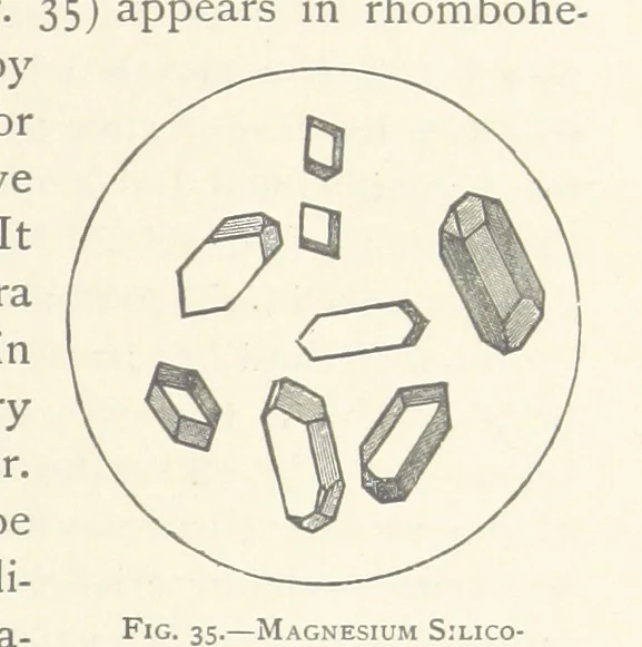 An illustration from The Determination of Rockforming Minerals ... Authorized translation from the first German edition by Erastus G. Smith ... Second edition, 1893, leaf 69