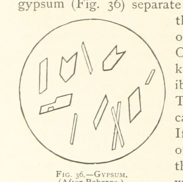 An illustration from The Determination of Rockforming Minerals ... Authorized translation from the first German edition by Erastus G. Smith ... Second edition, 1893, leaf 72
