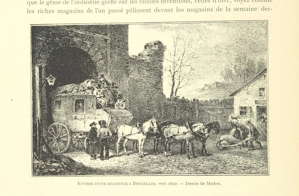 An illustration from Bruxelles à travers les àges. (Troisième volume ... par H. Hymans, P. Hymans.), 1882, leaf 106