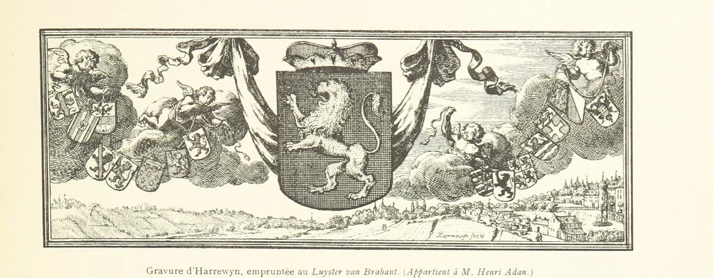 An illustration from Bruxelles à travers les àges. (Troisième volume ... par H. Hymans, P. Hymans.), 1882, leaf 111