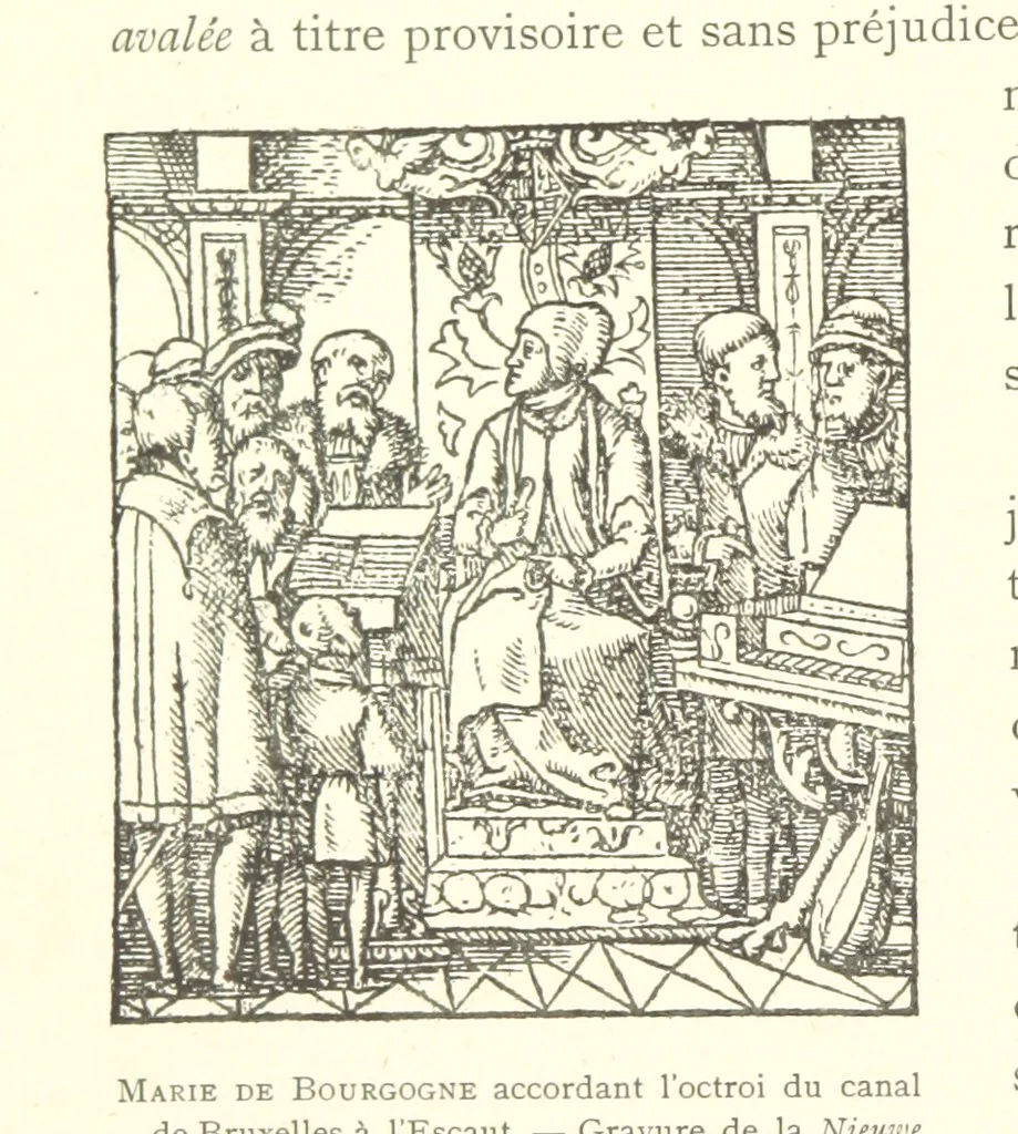 An illustration from Bruxelles à travers les àges. (Troisième volume ... par H. Hymans, P. Hymans.), 1882, leaf 116