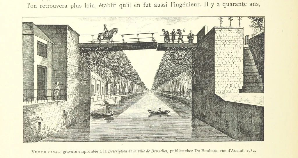 An illustration from Bruxelles à travers les àges. (Troisième volume ... par H. Hymans, P. Hymans.), 1882, leaf 120