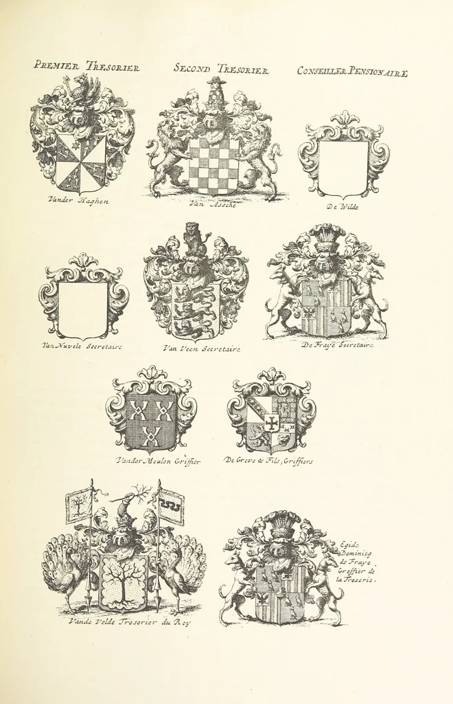 An illustration from Bruxelles à travers les àges. (Troisième volume ... par H. Hymans, P. Hymans.), 1882, leaf 151