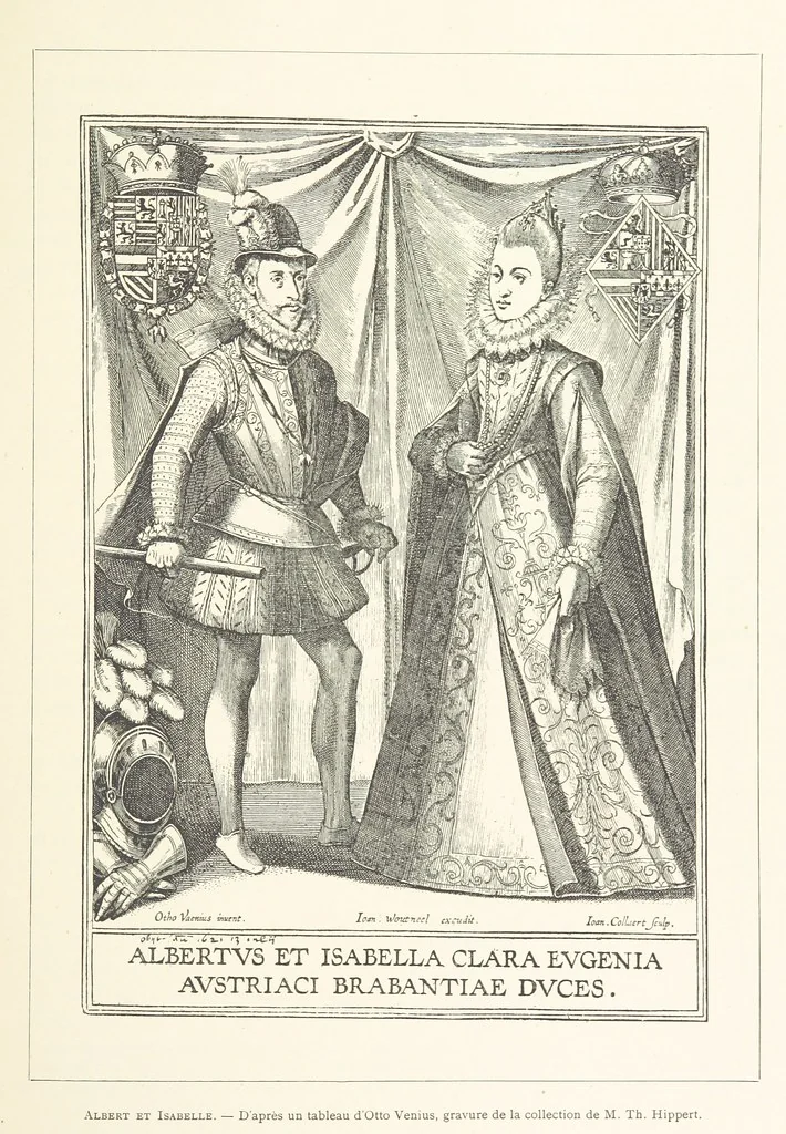 An illustration from Bruxelles à travers les àges. (Troisième volume ... par H. Hymans, P. Hymans.), 1882, leaf 159
