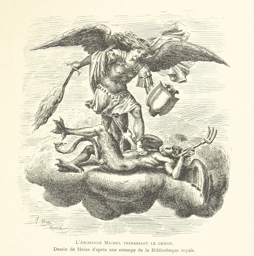 An illustration from Bruxelles à travers les àges. (Troisième volume ... par H. Hymans, P. Hymans.), 1882, leaf 17