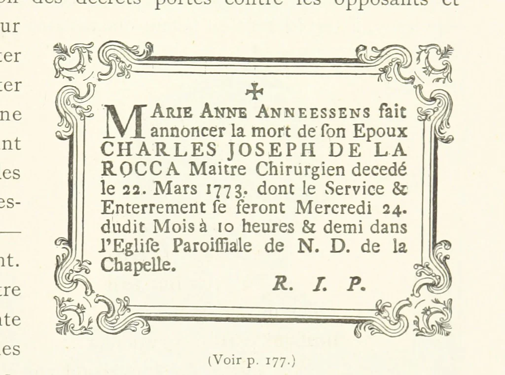 An illustration from Bruxelles à travers les àges. (Troisième volume ... par H. Hymans, P. Hymans.), 1882, leaf 185