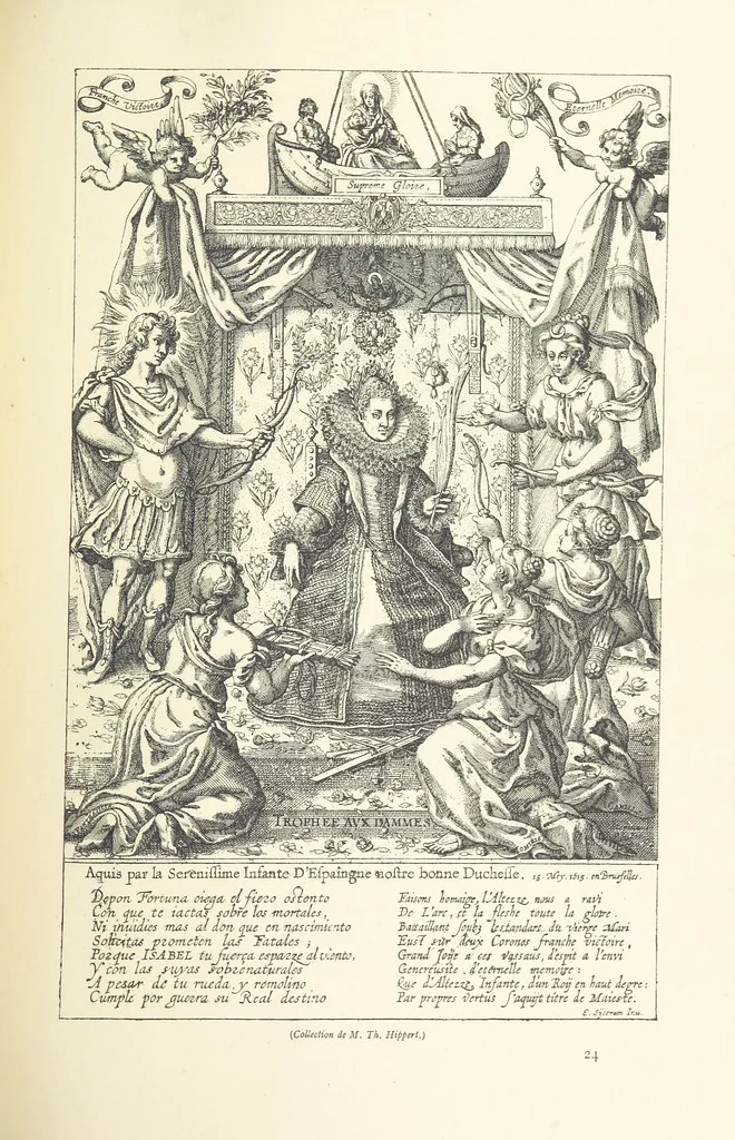 An illustration from Bruxelles à travers les àges. (Troisième volume ... par H. Hymans, P. Hymans.), 1882, leaf 203