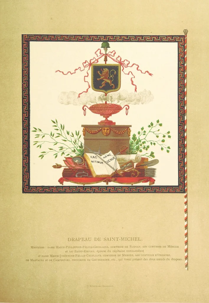 An illustration from Bruxelles à travers les àges. (Troisième volume ... par H. Hymans, P. Hymans.), 1882, leaf 225