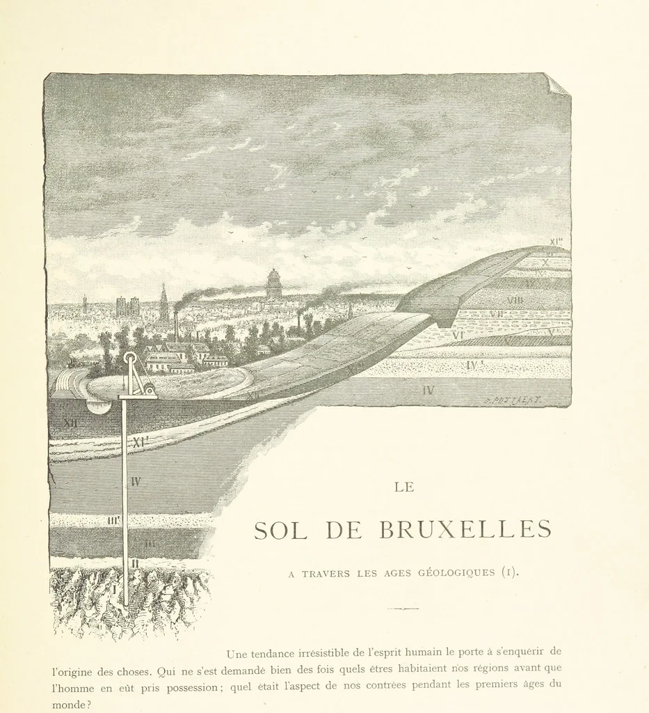 An illustration from Bruxelles à travers les àges. (Troisième volume ... par H. Hymans, P. Hymans.), 1882, leaf 23