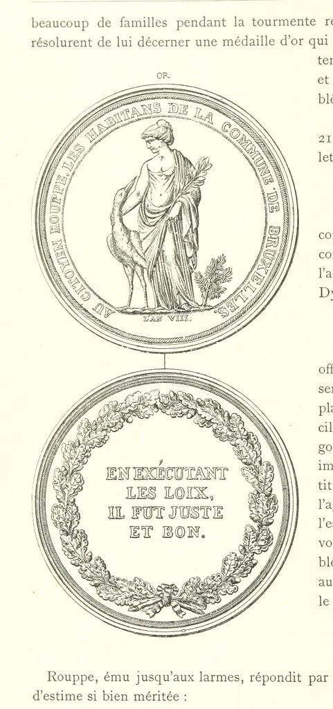 An illustration from Bruxelles à travers les àges. (Troisième volume ... par H. Hymans, P. Hymans.), 1882, leaf 230