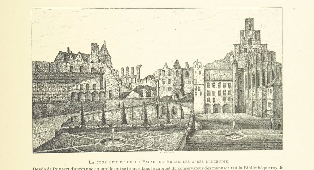 An illustration from Bruxelles à travers les àges. (Troisième volume ... par H. Hymans, P. Hymans.), 1882, leaf 259