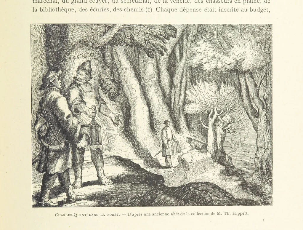 An illustration from Bruxelles à travers les àges. (Troisième volume ... par H. Hymans, P. Hymans.), 1882, leaf 279