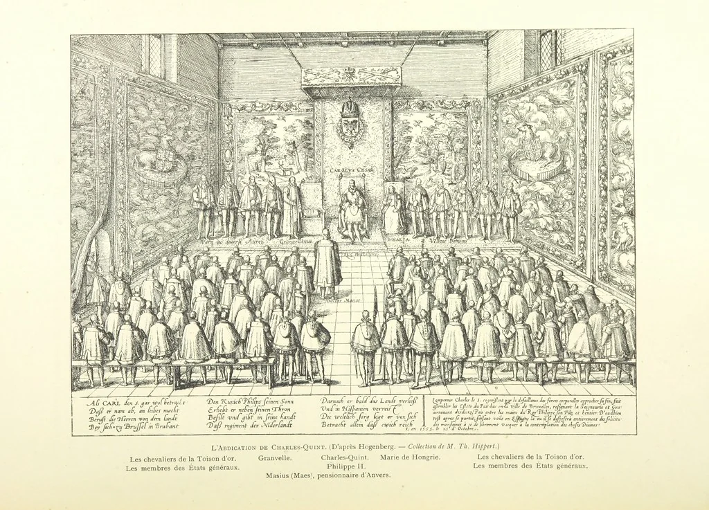 An illustration from Bruxelles à travers les àges. (Troisième volume ... par H. Hymans, P. Hymans.), 1882, leaf 282
