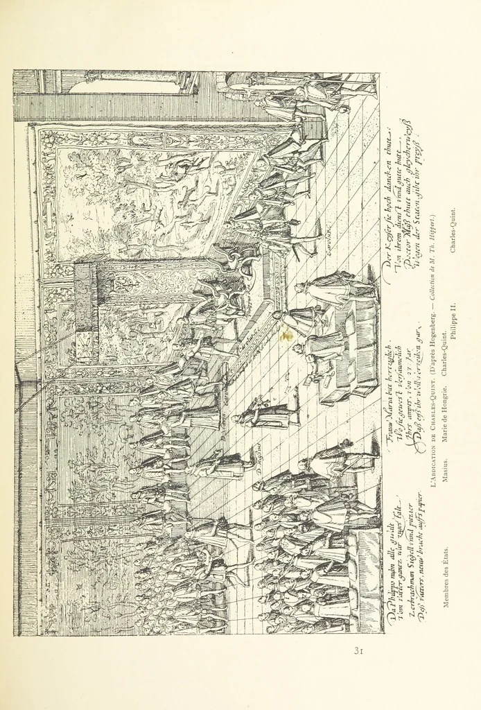 An illustration from Bruxelles à travers les àges. (Troisième volume ... par H. Hymans, P. Hymans.), 1882, leaf 283