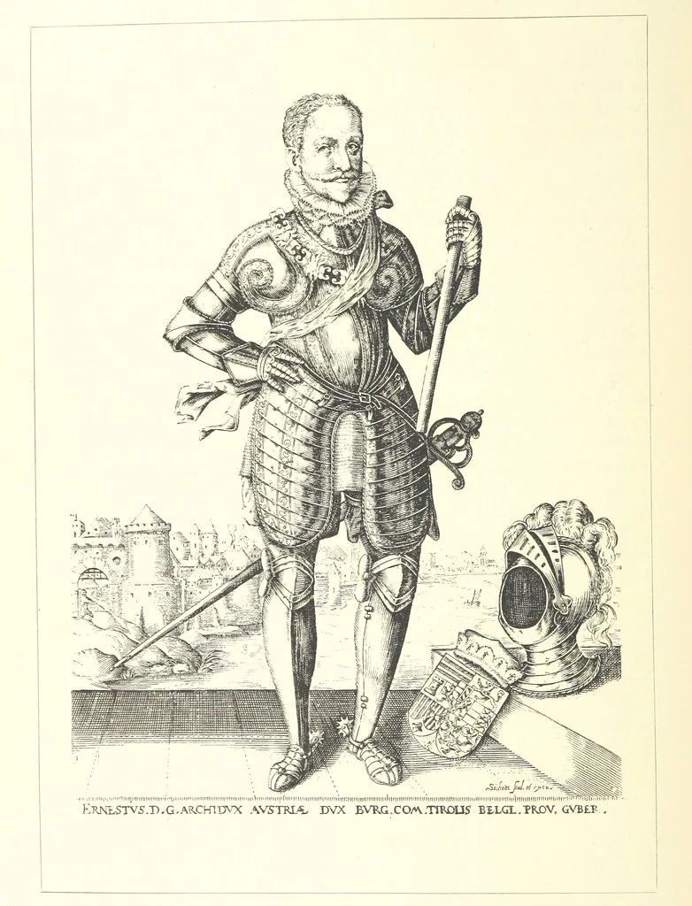 An illustration from Bruxelles à travers les àges. (Troisième volume ... par H. Hymans, P. Hymans.), 1882, leaf 290