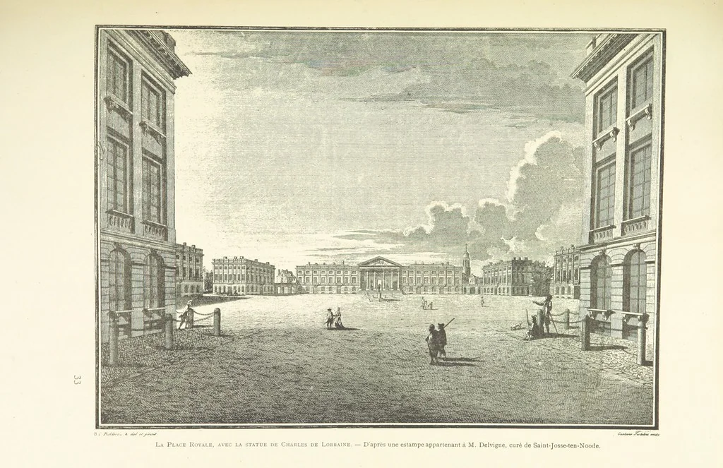 An illustration from Bruxelles à travers les àges. (Troisième volume ... par H. Hymans, P. Hymans.), 1882, leaf 303