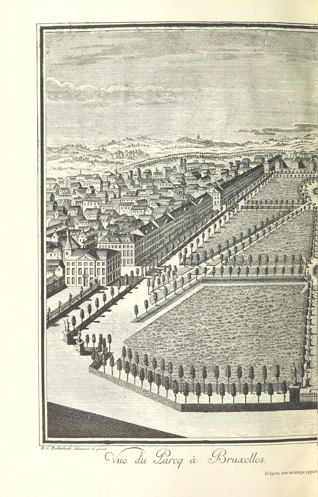 An illustration from Bruxelles à travers les àges. (Troisième volume ... par H. Hymans, P. Hymans.), 1882, leaf 312