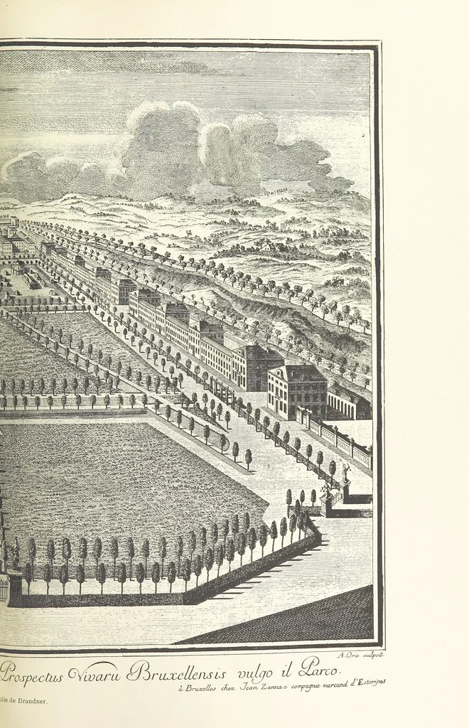 An illustration from Bruxelles à travers les àges. (Troisième volume ... par H. Hymans, P. Hymans.), 1882, leaf 313