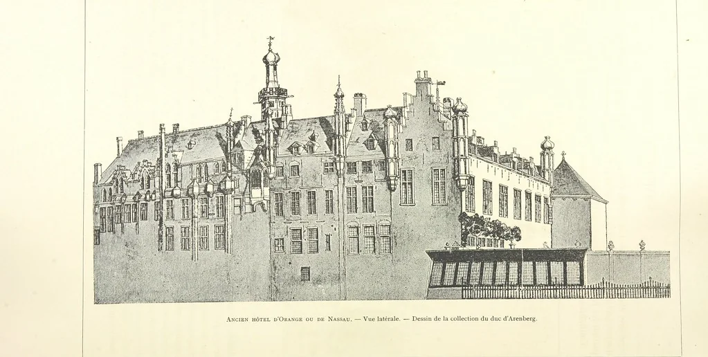 An illustration from Bruxelles à travers les àges. (Troisième volume ... par H. Hymans, P. Hymans.), 1882, leaf 338