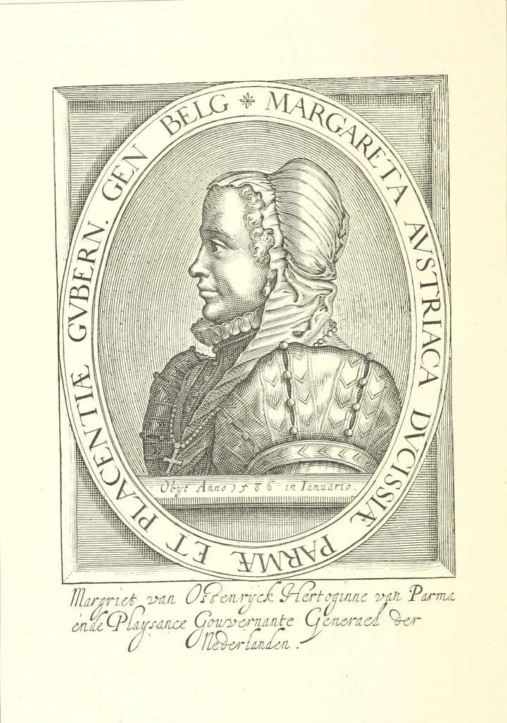 An illustration from Bruxelles à travers les àges. (Troisième volume ... par H. Hymans, P. Hymans.), 1882, leaf 350