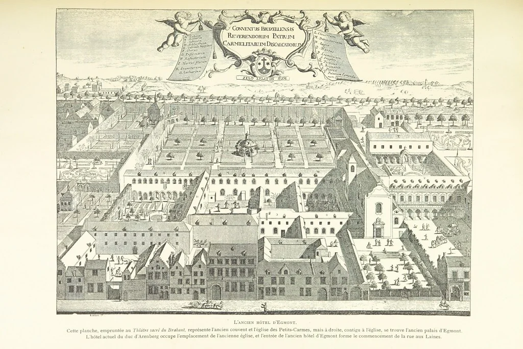 An illustration from Bruxelles à travers les àges. (Troisième volume ... par H. Hymans, P. Hymans.), 1882, leaf 375