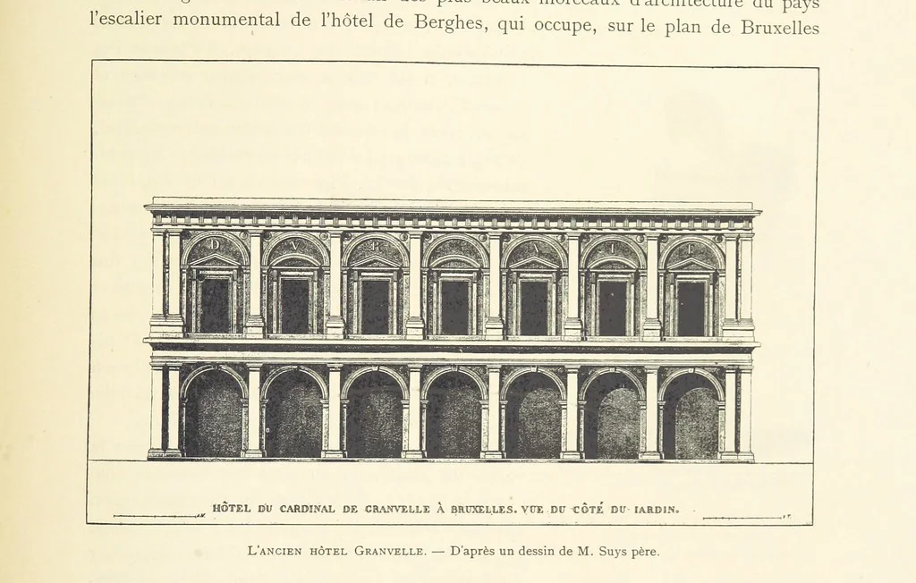 An illustration from Bruxelles à travers les àges. (Troisième volume ... par H. Hymans, P. Hymans.), 1882, leaf 379