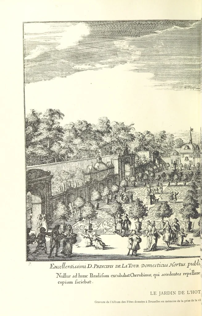 An illustration from Bruxelles à travers les àges. (Troisième volume ... par H. Hymans, P. Hymans.), 1882, leaf 400
