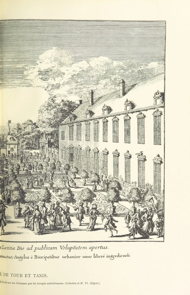 An illustration from Bruxelles à travers les àges. (Troisième volume ... par H. Hymans, P. Hymans.), 1882, leaf 401