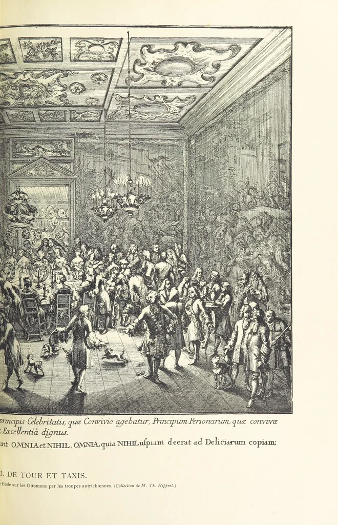 An illustration from Bruxelles à travers les àges. (Troisième volume ... par H. Hymans, P. Hymans.), 1882, leaf 405