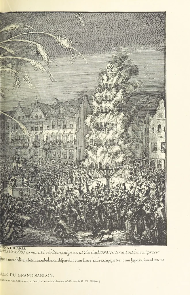 An illustration from Bruxelles à travers les àges. (Troisième volume ... par H. Hymans, P. Hymans.), 1882, leaf 409