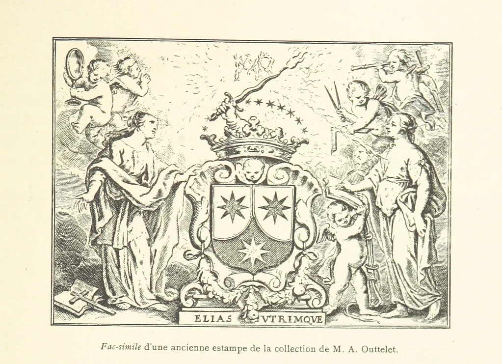 An illustration from Bruxelles à travers les àges. (Troisième volume ... par H. Hymans, P. Hymans.), 1882, leaf 411