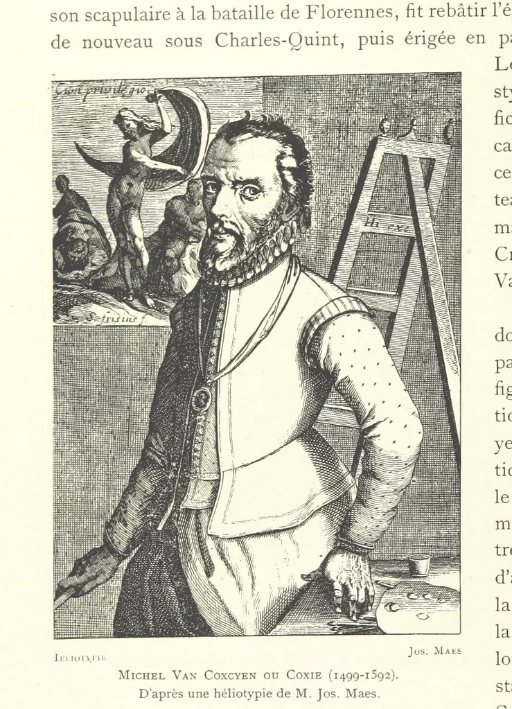 An illustration from Bruxelles à travers les àges. (Troisième volume ... par H. Hymans, P. Hymans.), 1882, leaf 420