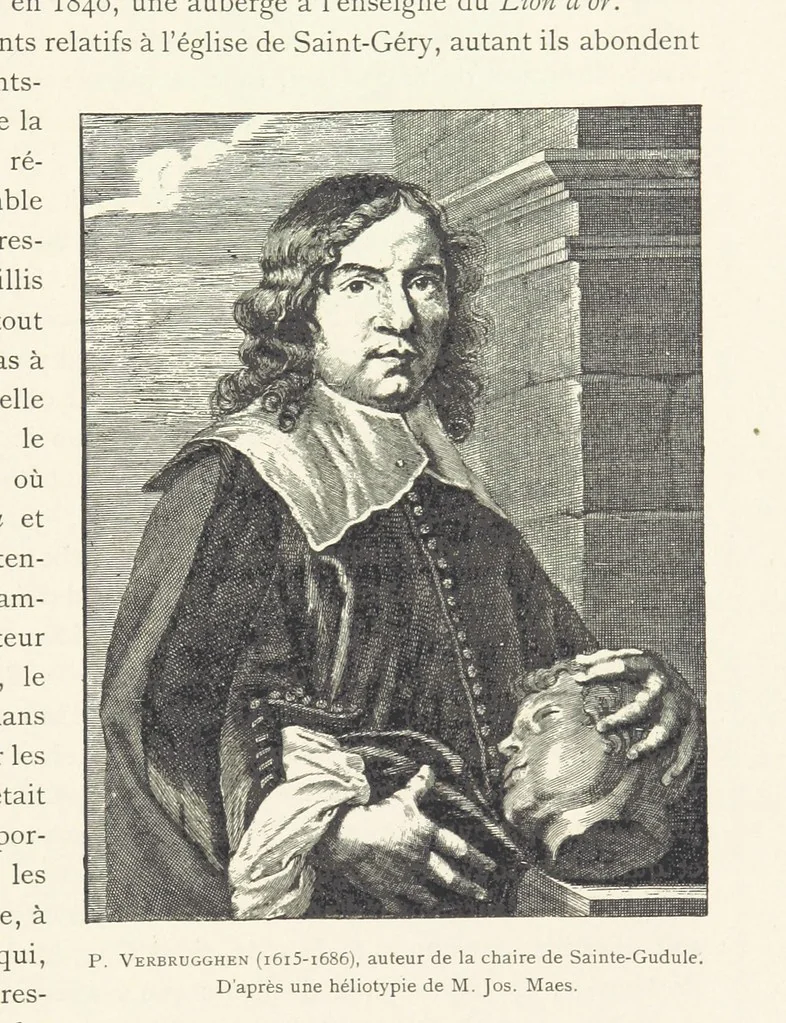 An illustration from Bruxelles à travers les àges. (Troisième volume ... par H. Hymans, P. Hymans.), 1882, leaf 421