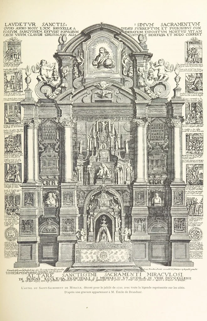 An illustration from Bruxelles à travers les àges. (Troisième volume ... par H. Hymans, P. Hymans.), 1882, leaf 433