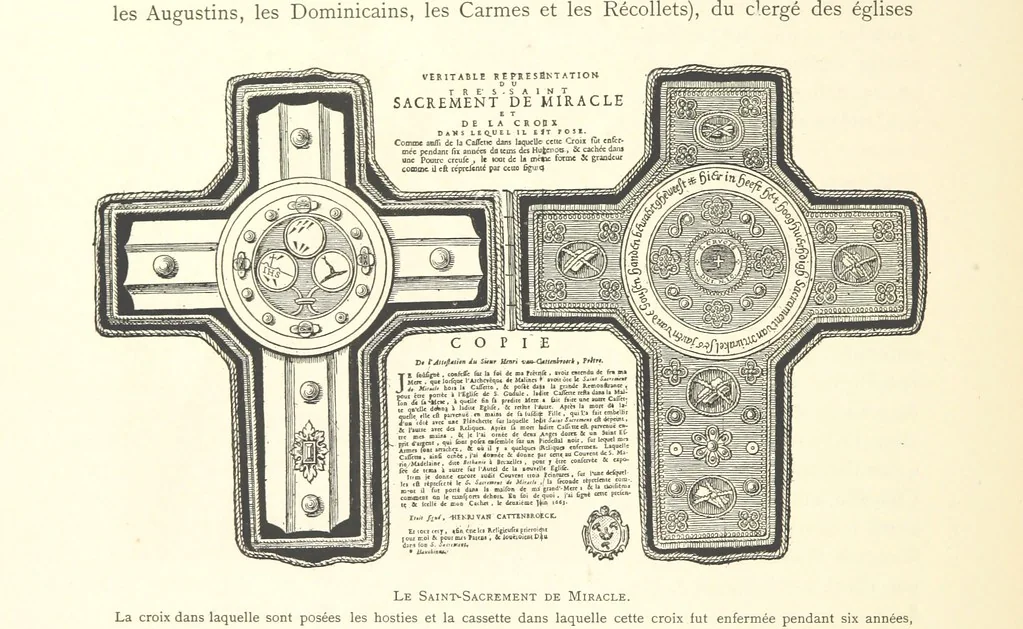An illustration from Bruxelles à travers les àges. (Troisième volume ... par H. Hymans, P. Hymans.), 1882, leaf 436